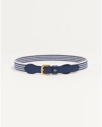 Valentino Garavani - Vlogo Signature Calfskin Belt 35 Mm - Lyst