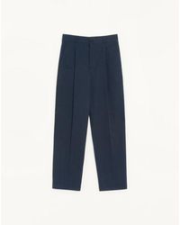 Valentino - Pantalon En Gabardine De Coton Avec Broderie Vlogo Homme - Lyst