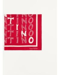 Valentino Garavani - Le Fou De L'Archive Silk Scarf From The Archive - Lyst
