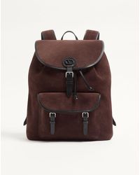 Valentino Garavani - Antibes Suede Backpack - Lyst