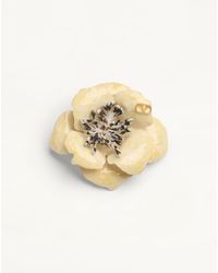 Valentino Garavani - Fleur Lumineuse Tie Clip - Lyst