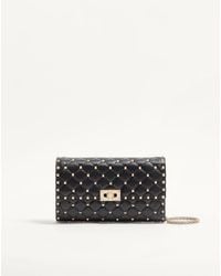 Valentino Garavani - Rockstud Spike Crossbody Clutch Bag - Lyst