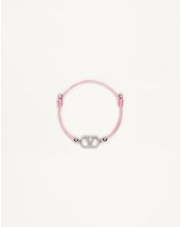 Valentino Garavani - Vlogo Signature Cotton Bracelet - Lyst