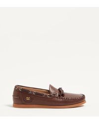 Valentino Garavani - Palm Avenue Buffalo Boat Shoe - Lyst