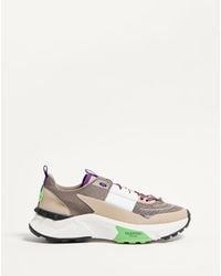 Valentino Garavani - True Act Low-Top-Sneaker Aus Mesh Und Gummiertem Stoff Mann - Lyst