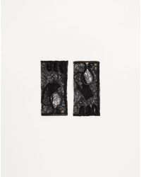 Valentino Garavani - Vlogo Signature Biker Gloves - Lyst