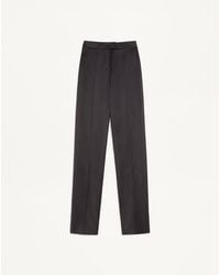 Valentino - Double Duchesse Stretch Trousers 38 - Lyst
