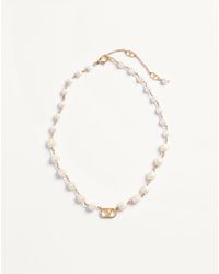 Valentino Garavani - Vlogo Signature Necklace - Lyst