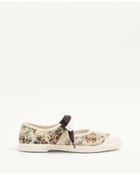 Valentino Garavani - Zapatillas Ballerinas Bay By Bay En Tela Jacquard Papier Floral Mujer - Lyst