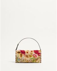 Valentino Garavani - Vain Soft Embroidered Small Shoulder Bag - Lyst