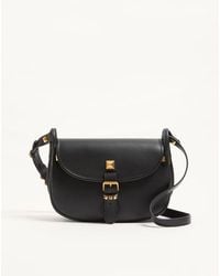 Valentino Garavani - Flâneuse Medium Leather Shoulder Bag - Lyst