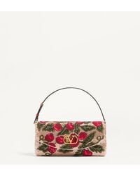 Valentino Garavani - Devain Embroidered Small Shoulder Bag - Lyst