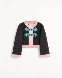Valentino - Jacke Aus Double Duchesse Frau - Lyst