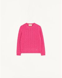 Valentino - Mouliné Wool Jumper - Lyst