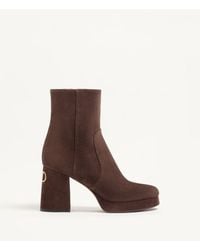Valentino Garavani - Fawcette Platform Ankle Boot - Lyst