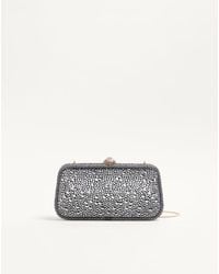 Valentino Garavani - Minaudière Carry Secrets Ornée De Strass. Femme - Lyst