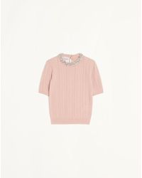 Valentino - Embroidered Sweater - Lyst