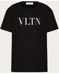 Valentino Vltn Logo T Shirt - Black