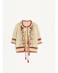 Valentino - Cardigan Ricamato Donna - Lyst