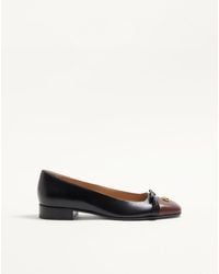 Valentino Garavani - Valet Du Roi Kidskin Ballerina 25Mm 35 - Lyst