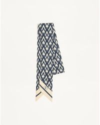Valentino Garavani - Toute La V Silk Bandeau Scarf - Lyst