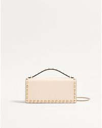 Valentino Garavani - Rockstud Wallet With Chain - Lyst