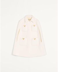 Valentino - Capa De Drill Double Mujer - Lyst
