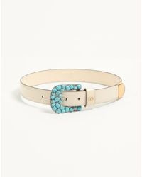 Valentino Garavani - Vlogo Signature Brushed Calfskin Belt 30 Mm - Lyst