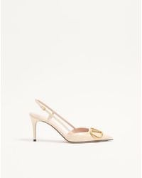 Valentino Garavani - Vlogo Signature Slingback Pumps - Lyst