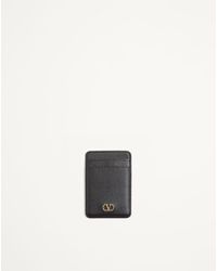 Valentino Garavani - Vlogo Signature Magnetic Cardholder - Lyst