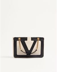 Valentino Garavani - Viva Superstar Small Nappa Leather Shopping Bag - Lyst