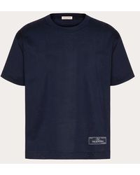 Valentino - Cotton T-shirt With Maison Tailoring Label - Lyst