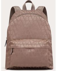 Valentino Garavani - Toile Iconographe Backpack In Technical Fabric - Lyst