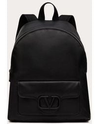Valentino Garavani - Noir Nappa Leather Backpack - Lyst