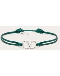 Valentino Garavani - Vlogo Signature Cotton Bracelet - Lyst