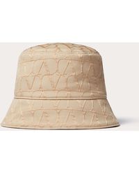 Valentino Garavani - Toile Iconographe Cotton Bucket Hat - Lyst