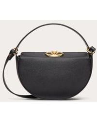 Valentino Garavani - Vlogo The Bold Edition Mini Handbag In Shiny Calfskin - Lyst