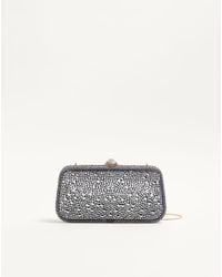 Valentino Garavani - Carry Secrets Minaudiere With Rhinestones - Lyst