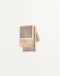 Valentino Garavani - Bufanda Bandeau De Seda Con Flecos Con Diseño Chamber Hombre - Lyst