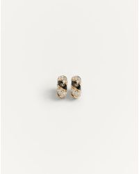 Valentino Garavani - Pas Plus Metal, Enamel And Swarovski® Crystal Earrings - Lyst