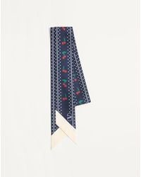 Valentino Garavani - Cherryfic Silk Bandeau Scarf - Lyst