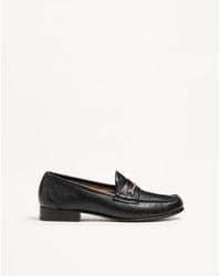 Valentino Garavani - Étudiant Nappa Leather Loafer 39 - Lyst