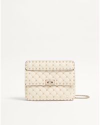 Valentino Garavani - Rockstud Spike Medium Shoulder Bag - Lyst