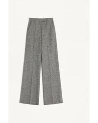 Valentino - ナッテボタン織り パンツ 女性 アイボリー/ブラック 36s - Lyst
