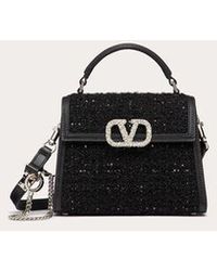 Valentino Garavani - Mini Vsling Tweed Handbag - Lyst