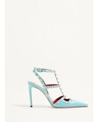 Valentino Garavani - Rockstud Kidskin Pumps 100Mm - Lyst