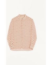 Valentino - Chemise En Crêpe De Chine De Soie À Imprimé Opticool Homme - Lyst