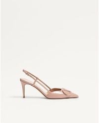 Valentino Garavani Vロゴ シグネチャー パテントレザー