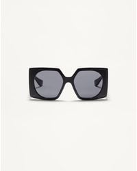 Valentino - Rectangular Acetate Glasses - Lyst
