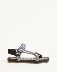 Valentino Garavani - Lake Powell Sandal With Grape Embroidery 20Mm - Lyst